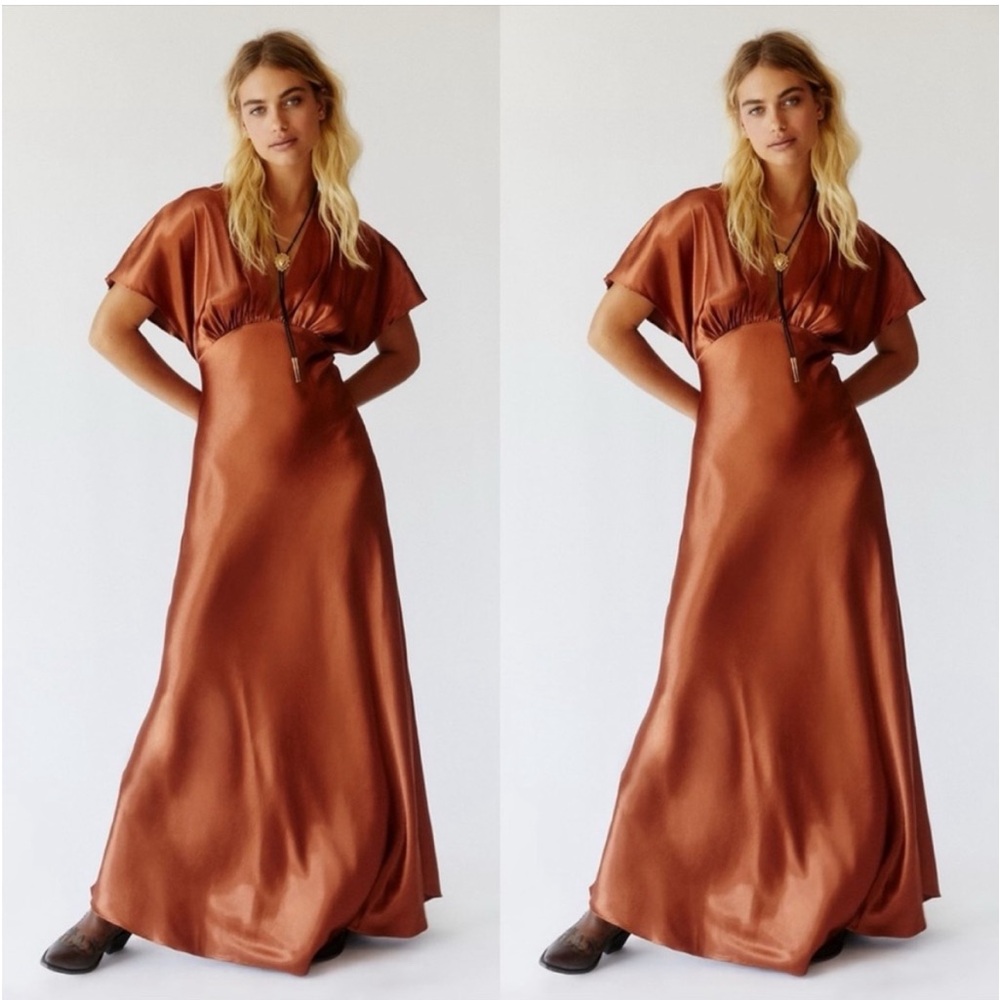 Free People Beatrice Maxi Dress SZ 0